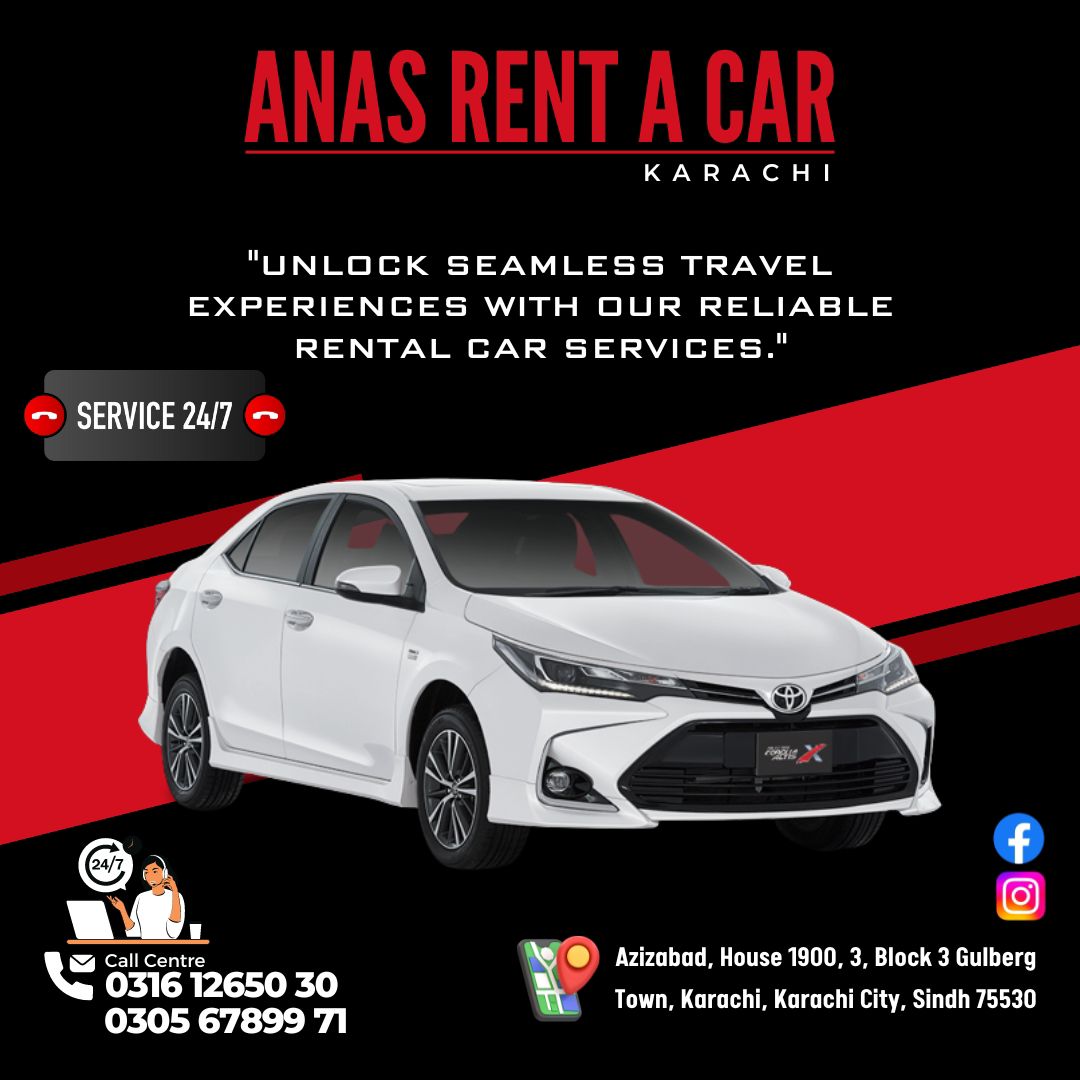 Anas Rent a car karachi